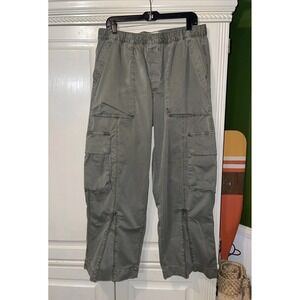 Abercrombie‎ & Fitch Baggy Cargo Pants Men L Olive Green Preppy Y2K Street Wear
